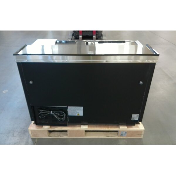 Scratch and Dent Avantco GF50-HC 50" Black Glass Froster / Plate Chiller - 115V
