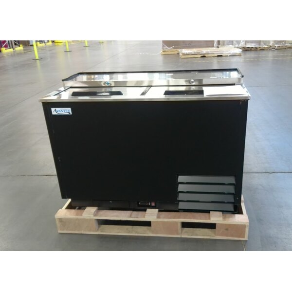 Scratch and Dent Avantco GF50-HC 50" Black Glass Froster / Plate Chiller - 115V