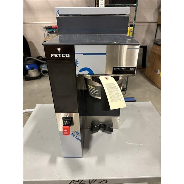 Scratch and Dent Fetco CBS-2231 NG Series Single Automatic Digital Coffee Brewer with Metal Brew Basket - 120V, 1,500W