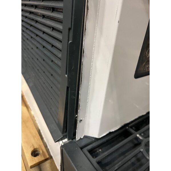 Scratch and Dent Scotsman HID312AX-1A Meridian® Air-Cooled Countertop Nugget Ice Machine and Water Dispenser with Hands-Free Dispensing - 12 lb. Bin Capacity