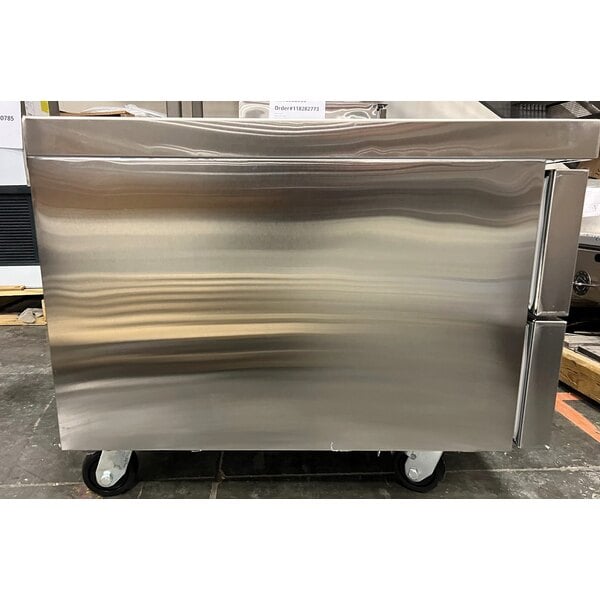 Scratch and Dent Avantco CBE-48-HC 48" 2 Drawer Refrigerated Chef Base