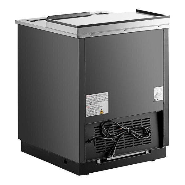 Scratch and Dent Avantco GF25-HC 26" Black Glass Froster / Plate Chiller - 115V