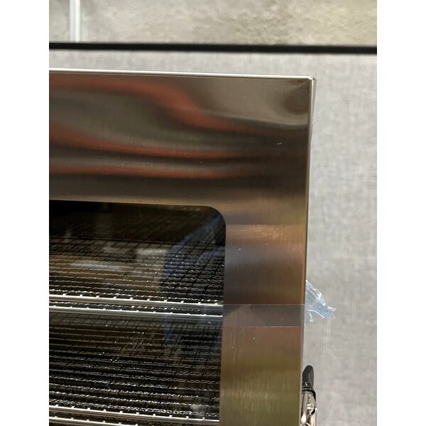 Scratch and Dent Avantco 24 Tray Stainless Steel Food Dehydrator with Glass Door - 120V, 1600W