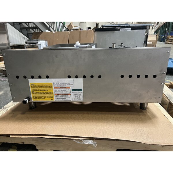 Scratch and Dent Wolf by Vulcan AHP636-NAT Achiever Natural Gas 36" 6 Burner Countertop Range - 180,000 BTU