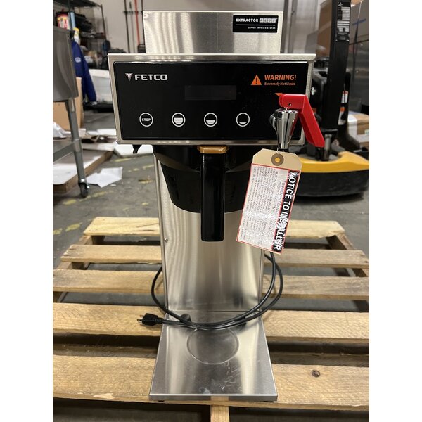 Scratch and Dent Fetco CBS-1221 Automatic Airpot Brewer with Large Plastic Brew Basket - 120V