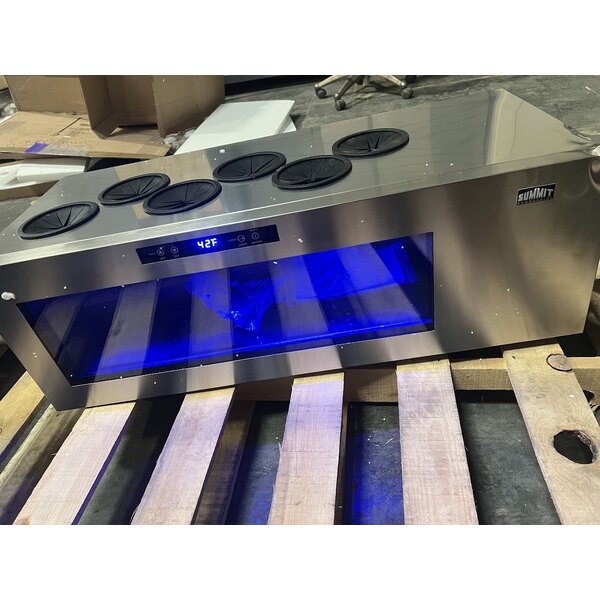 Scratch and Dent Summit Appliance STC6 6-Bottle Countertop Wine Cooler - 115V