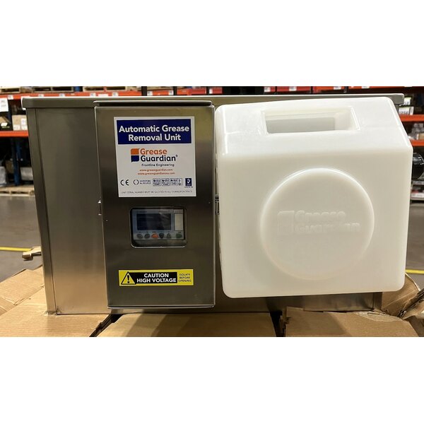 Scratch and Dent Grease Guardian GG-D20-LR 40 lb. Automatic Grease Trap with Right Outlet