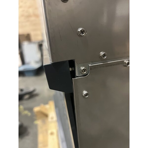 Scratch and Dent Scotsman HID312AX-1A Meridian® Air-Cooled Countertop Nugget Ice Machine and Water Dispenser with Hands-Free Dispensing - 12 lb. Bin Capacity