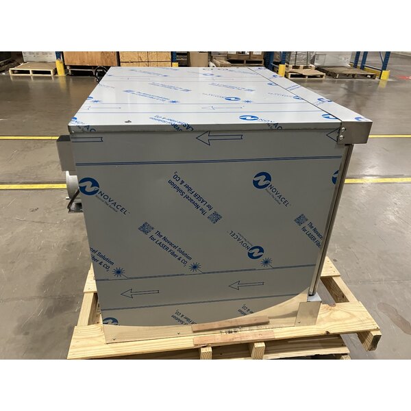 Scratch and Dent Vulcan VC4GD-2 1D150K Liquid Propane Single Deck Full Size Gas Convection Oven with Solid State Controls and Legs - 50,000 BTU