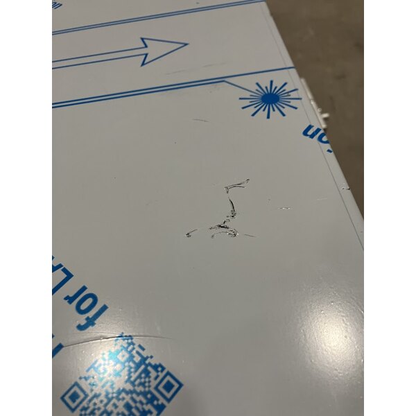 Scratch and Dent Vulcan VC4GD-2 1D150K Liquid Propane Single Deck Full Size Gas Convection Oven with Solid State Controls and Legs - 50,000 BTU