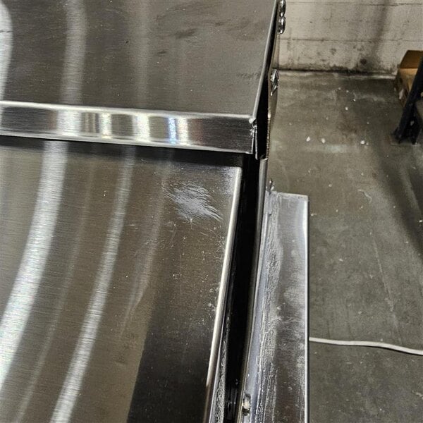 Scratch and Dent Avantco APT-48-HC 47" 2 Door Refrigerated Sandwich Prep Table