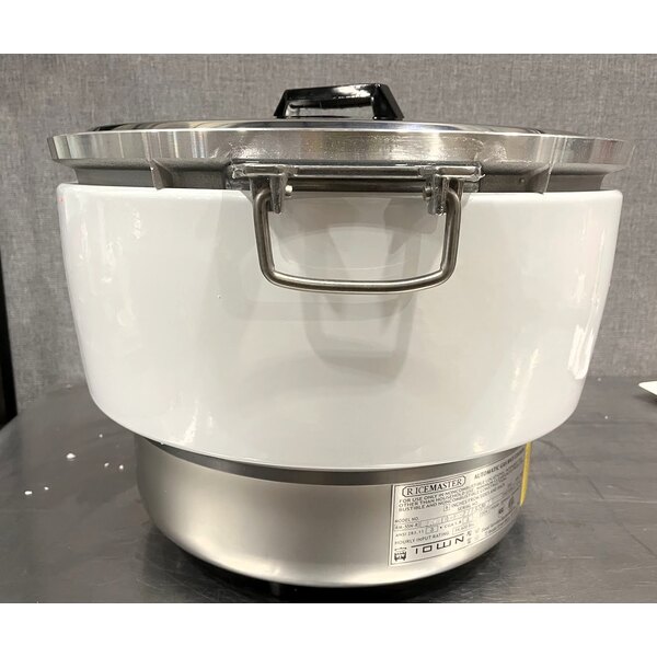 Scratch and Dent Town RM-55N-R Natural Gas 110 Cup (55 Cup Raw) Gas Rice Cooker and Warmer - 34,600 BTU