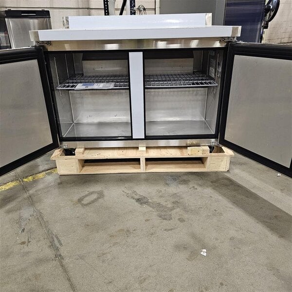 Scratch and Dent Avantco AWT-48F 48" Worktop Freezer with 3 1/2" Backsplash