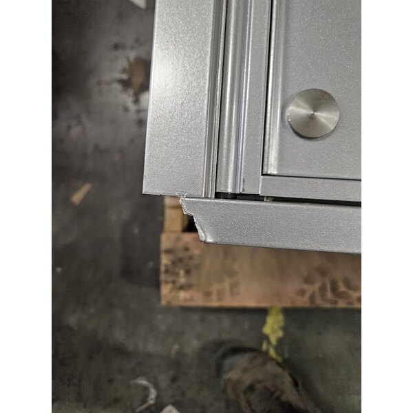 Scratch and Dent United Visual Products 10-Door Standard Mailbox with 2 Parcel Doors