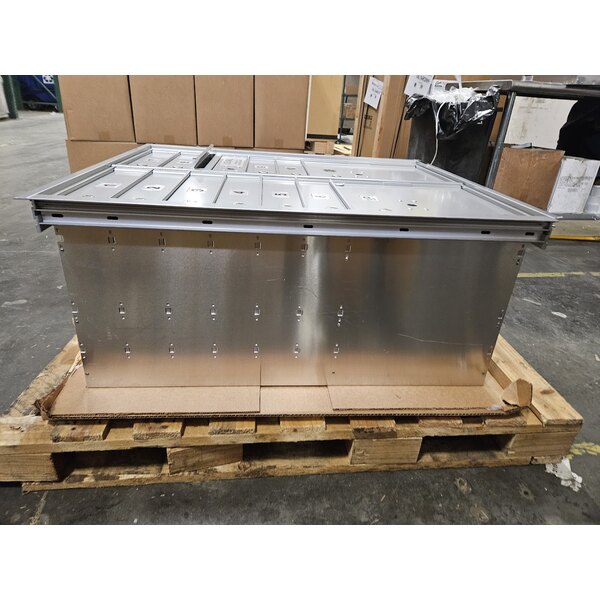 Scratch and Dent United Visual Products 10-Door Standard Mailbox with 2 Parcel Doors