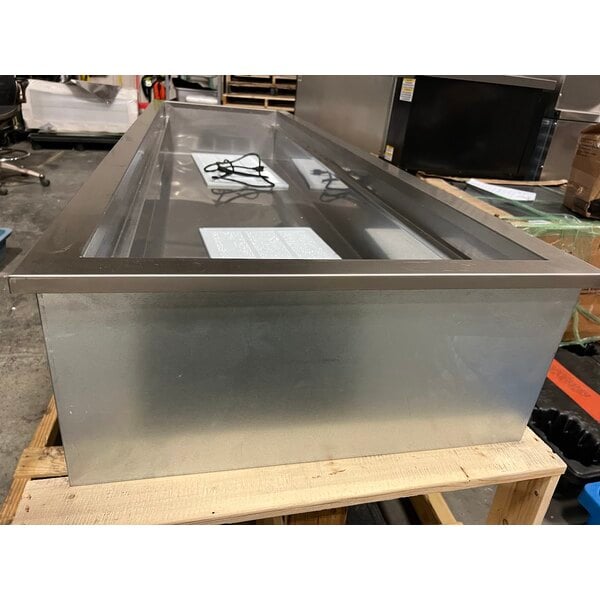 Scratch and Dent ServIt SDC-6A Six Pan Drop-In Refrigerated Cold Food Well - 120V