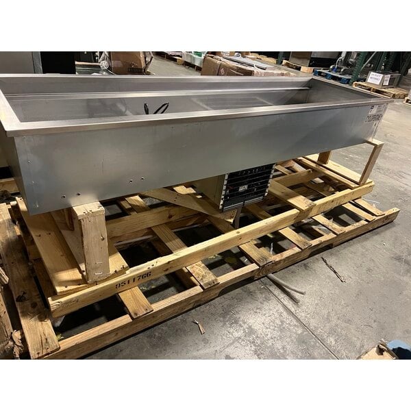 Scratch and Dent ServIt SDC-6A Six Pan Drop-In Refrigerated Cold Food Well - 120V