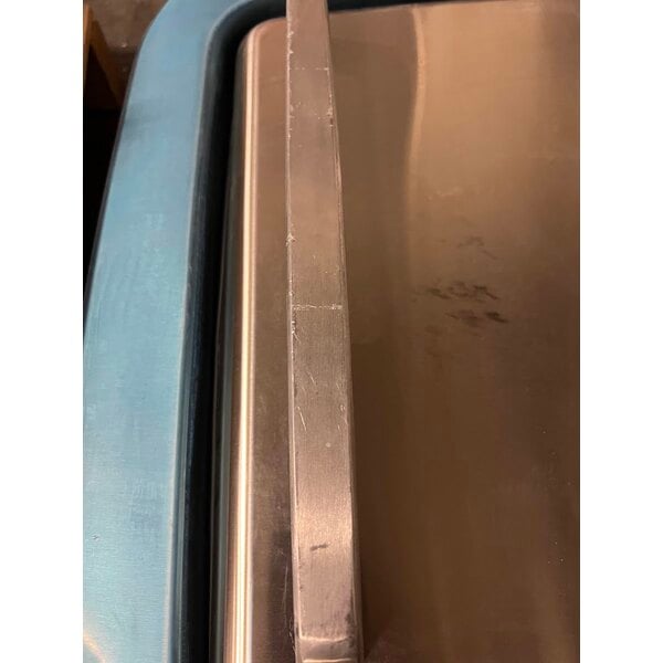 Scratch and Dent Koala Kare KB310-SSRE 41 5/16" x 26 1/4" Horizontal Recess Mount Stainless Steel Baby Changing Station / Table