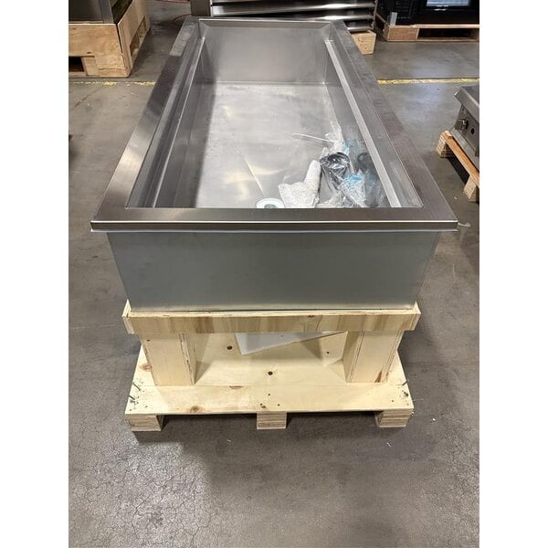 Scratch and Dent ServIt SDC-4A Four Pan Drop-In Refrigerated Cold Food Well - 120V