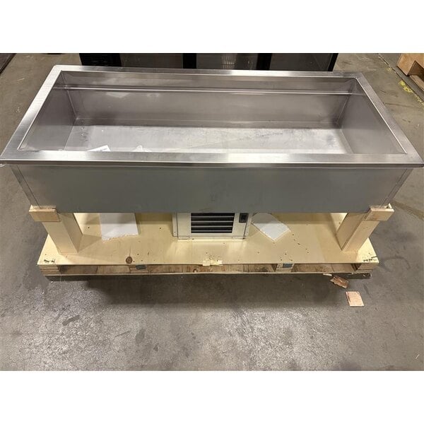 Scratch and Dent ServIt SDC-4A Four Pan Drop-In Refrigerated Cold Food Well - 120V