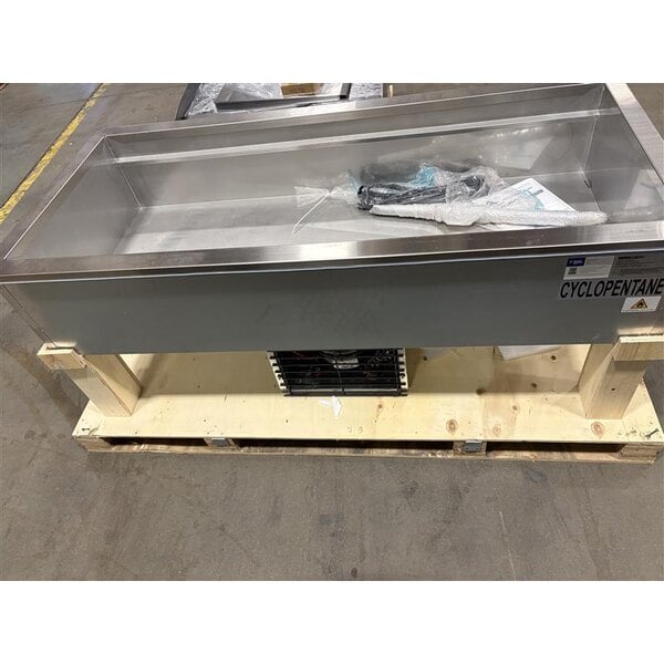 Scratch and Dent ServIt SDC-4A Four Pan Drop-In Refrigerated Cold Food Well - 120V