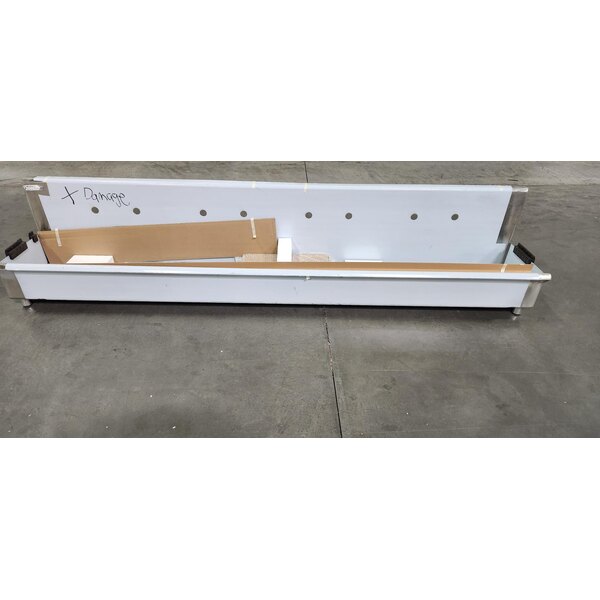 Scratch and Dent Regency Wall-Mounted 96" x 17 1/2" Hand Sink for (4) 8" Center Faucets