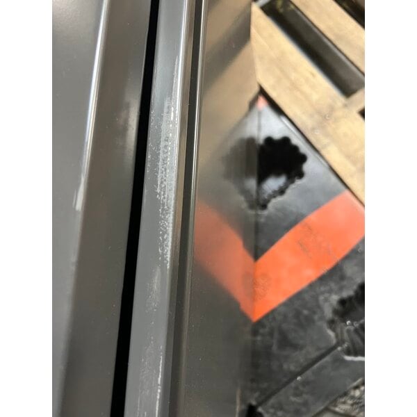 Scratch and Dent Hirsh 24084 SOHO Charcoal Two-Drawer Lateral 101 File Cabinet - 30" x 17 5/8" x 27 3/4"