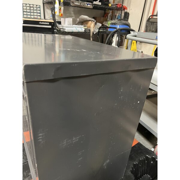 Scratch and Dent Hirsh 24084 SOHO Charcoal Two-Drawer Lateral 101 File Cabinet - 30" x 17 5/8" x 27 3/4"