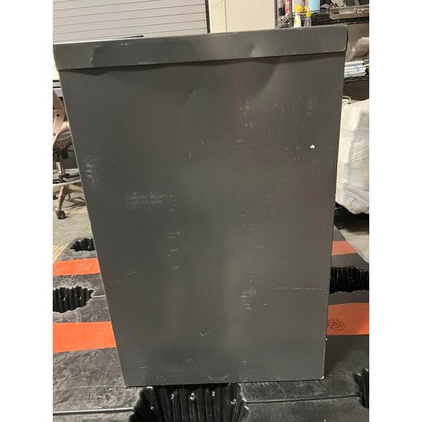 Scratch and Dent Hirsh 24084 SOHO Charcoal Two-Drawer Lateral 101 File Cabinet - 30" x 17 5/8" x 27 3/4"