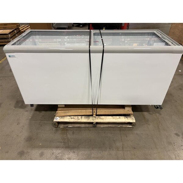 Scratch and Dent Excellence HB-20LDHC Dual Temperature Display Cabinet - 20 cu. ft.