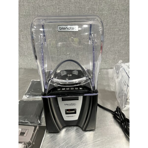Scratch and Dent Blendtec C825C11Q-A1DA1D Connoisseur 825 3.8 hp Blender with Sound Enclosure and 90 oz. WildSide+ Jar - 120V