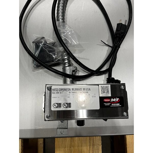 Scratch and Dent Hatco GRSBF-60-I Glo-Ray 61 1/2" x 21" Built In Heated Shelf Warmer with Flush Top - 1220W