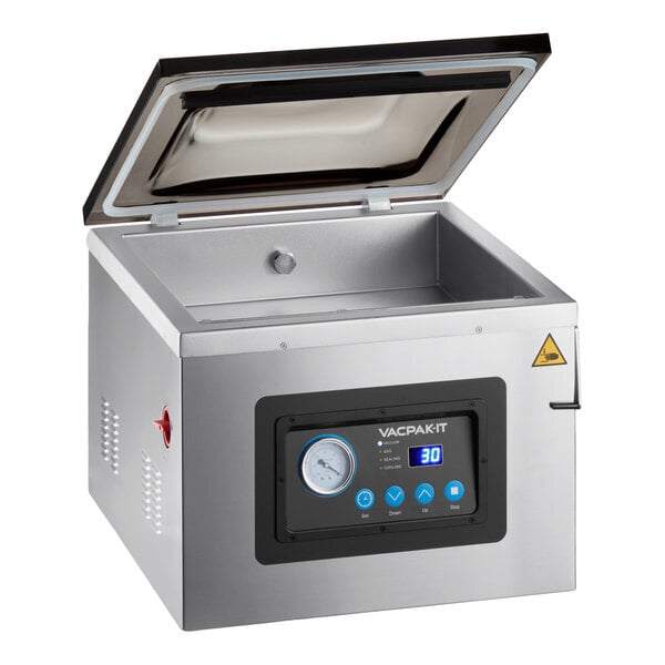 Scratch and Dent VacPak-It VMC16 Chamber Vacuum Packaging Machine with 16" Seal Bar and Oil Pump