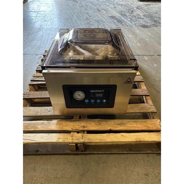 Scratch and Dent VacPak-It VMC16 Chamber Vacuum Packaging Machine with 16" Seal Bar and Oil Pump