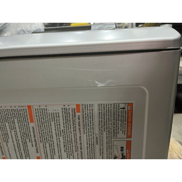 Scratch and Dent Rinnai SENSEI RX180iN Natural Gas / Liquid Propane Wall-Mounted Indoor / Outdoor Tankless Water Heater - 120V, 180,000 BTU, 10.0 GPM