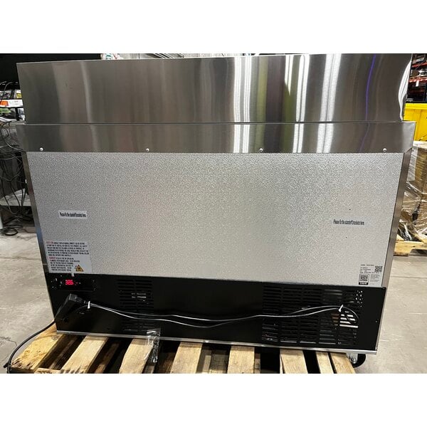 Scratch and Dent Avantco APT-48-HC 47" 2 Door Refrigerated Sandwich Prep Table