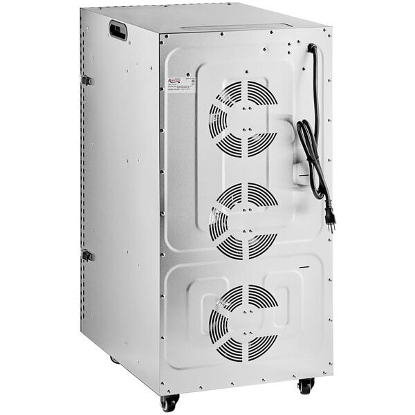 Scratch and Dent Avantco 24 Tray Stainless Steel Food Dehydrator with Glass Door - 120V, 1600W