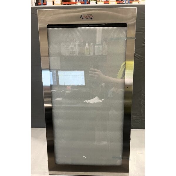 Scratch and Dent Avantco 24 Tray Stainless Steel Food Dehydrator with Glass Door - 120V, 1600W