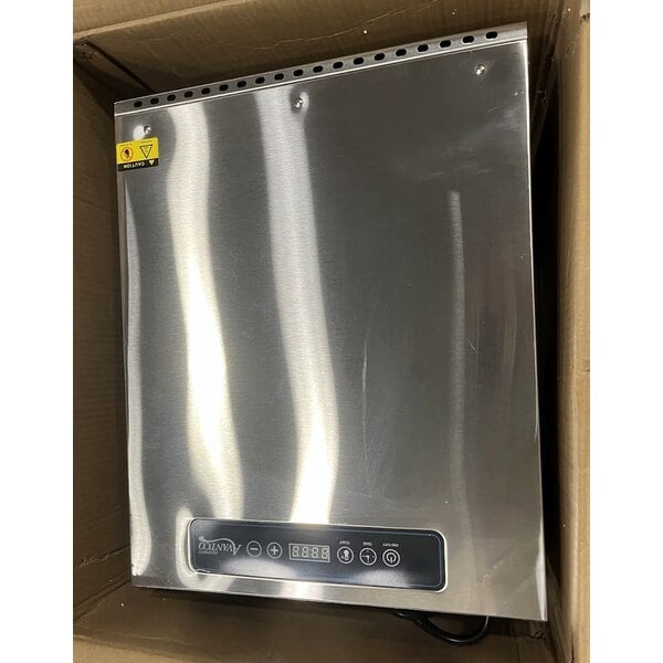 Scratch and Dent Avantco 24 Tray Stainless Steel Food Dehydrator with Glass Door - 120V, 1600W