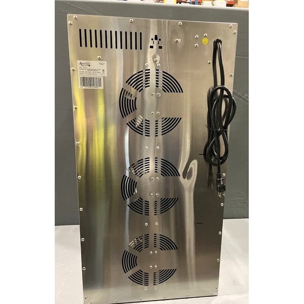 Scratch and Dent Avantco 24 Tray Stainless Steel Food Dehydrator with Glass Door - 120V, 1600W