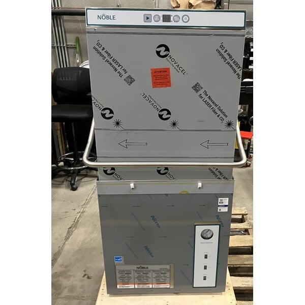 Scratch and Dent Noble Warewashing LT-DT51 Select Low-Temperature Door-Type Dishwasher - 120V, 1 Phase