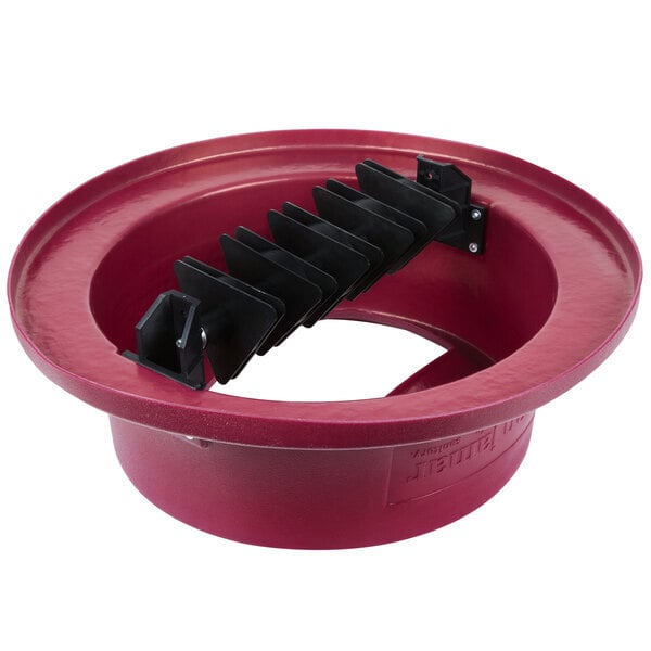 Scratch and Dent San Jamar KA5500 KatchAll Magnetic Flatware Retriever 55 Gallon Trash Can Lid