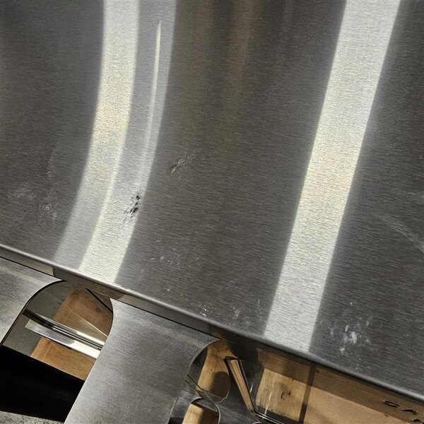 Scratch and Dent Cooking Performance Group FEC-100-DDD Deep Depth Single Deck Full Size Electric Convection Oven - 240V, 1 / 3 Phase, 11.9 kW