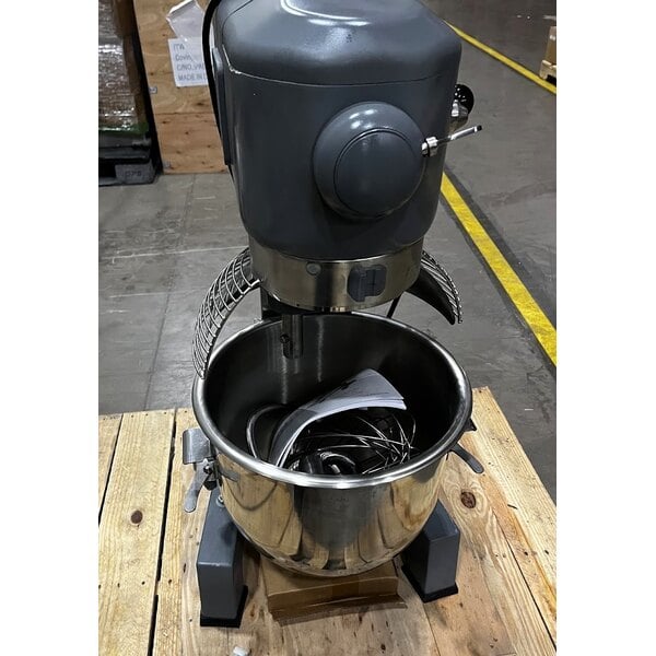 Scratch and Dent Ecoline by Hobart EMM20-1STD 20 Qt. Planetary Stand Mixer with Guard & Standard Accessories - 120V, 1 HP