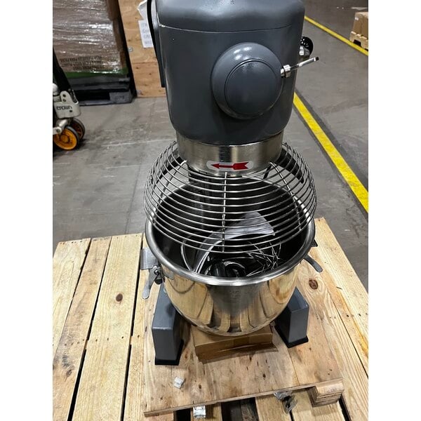 Scratch and Dent Ecoline by Hobart EMM20-1STD 20 Qt. Planetary Stand Mixer with Guard & Standard Accessories - 120V, 1 HP