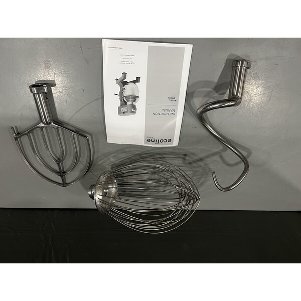 Scratch and Dent Ecoline by Hobart EMM20-1STD 20 Qt. Planetary Stand Mixer with Guard & Standard Accessories - 120V, 1 HP