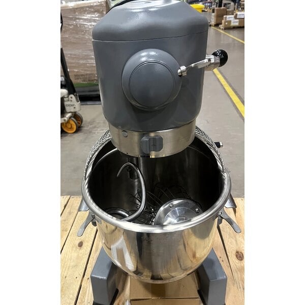 Scratch and Dent Ecoline by Hobart EMM20-1STD 20 Qt. Planetary Stand Mixer with Guard & Standard Accessories - 120V, 1 HP