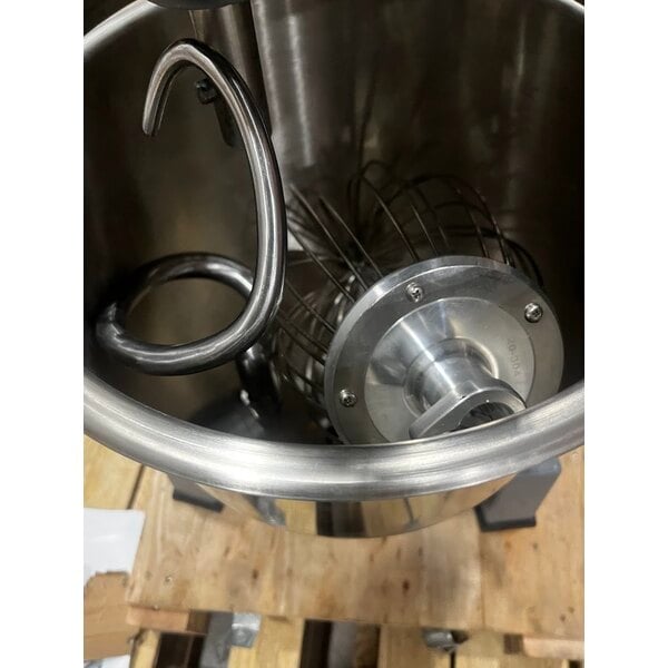 Scratch and Dent Ecoline by Hobart EMM20-1STD 20 Qt. Planetary Stand Mixer with Guard & Standard Accessories - 120V, 1 HP