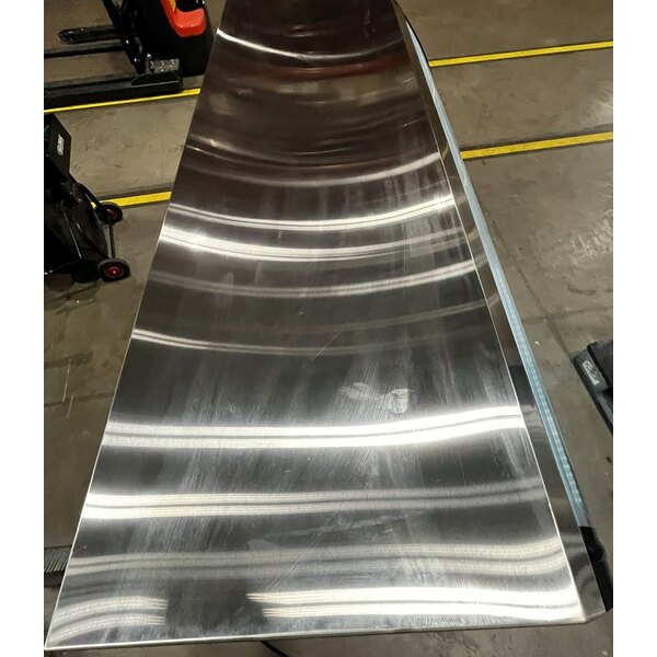 Scratch and Dent Avantco DLC64-HC-S 64" Stainless Steel Curved Glass Refrigerated Deli Case