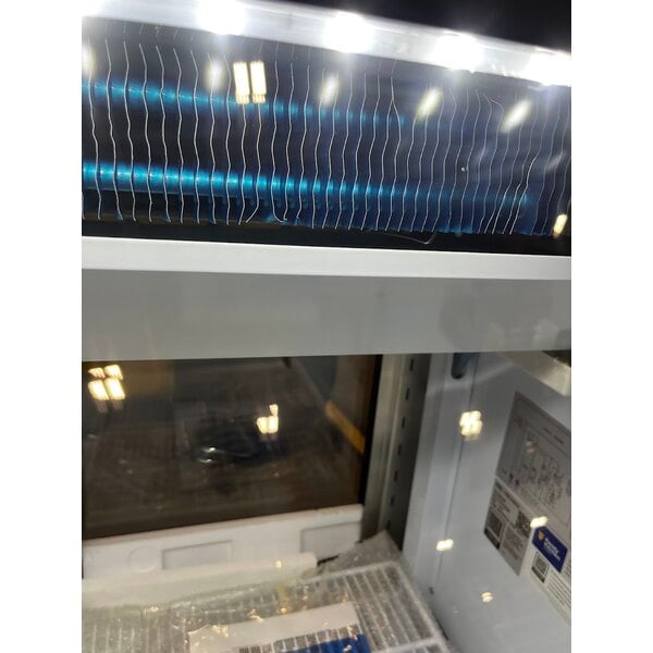 Scratch and Dent Avantco DLC64-HC-S 64" Stainless Steel Curved Glass Refrigerated Deli Case